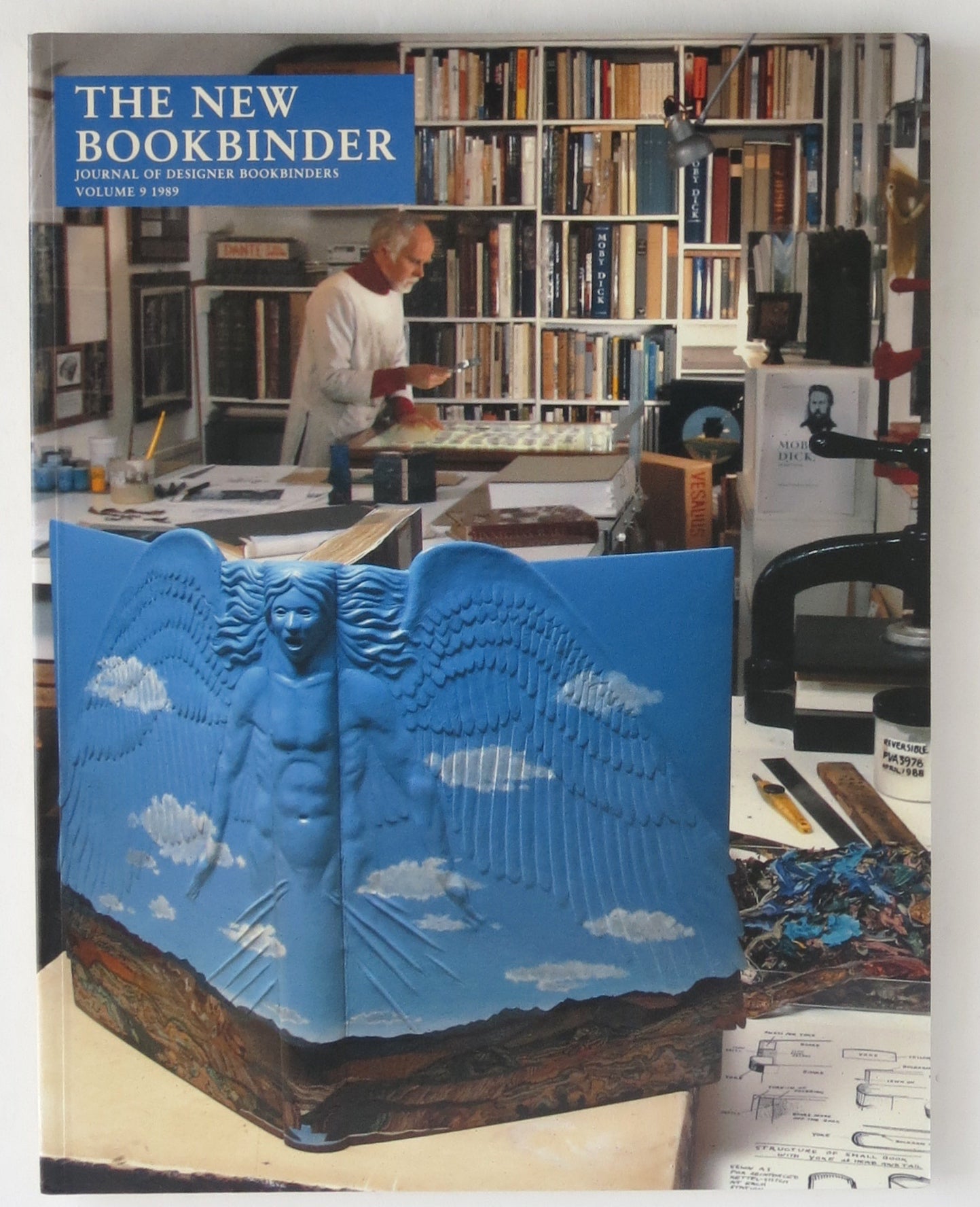 Item #11307 The New Bookbinder. Bookbinding