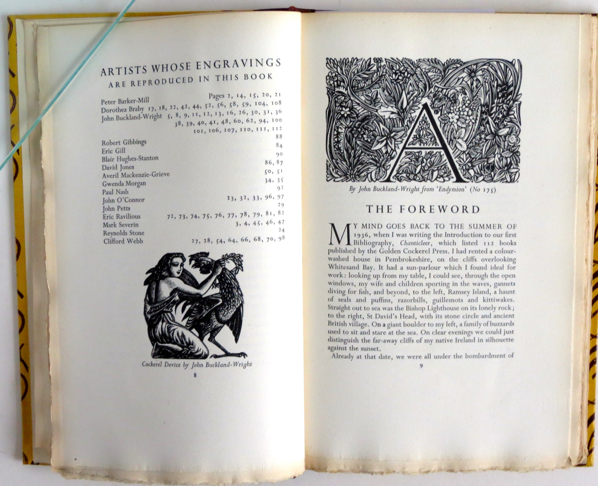 COCKALORUM. A Bibliography of the Golden Cockerel Press June 1943-December 1949. With 83 illustrations.