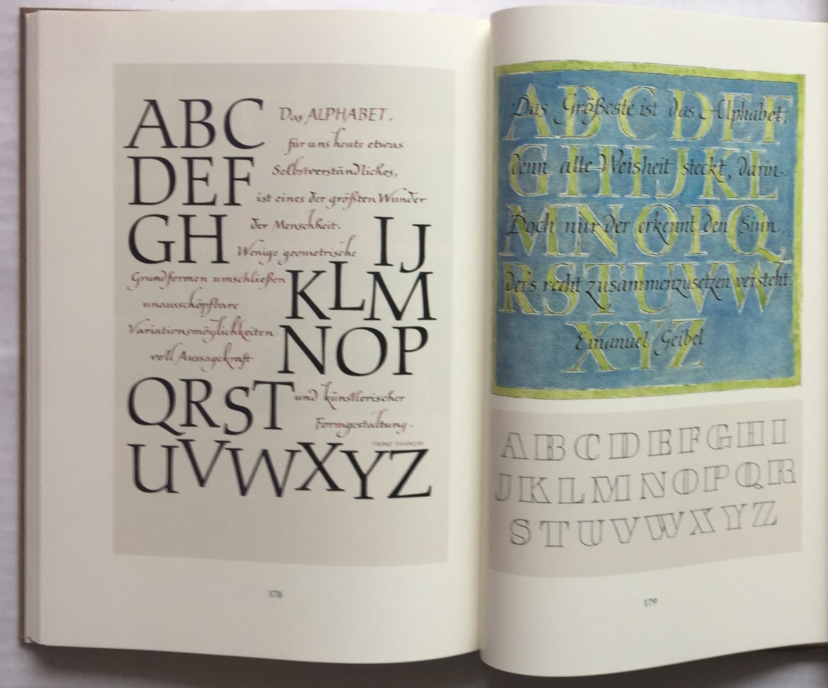 GUDRUN ZAPF VON HESSE. Bindings, Handwritten Books, Typefaces, Examples of Lettering and Drawings.