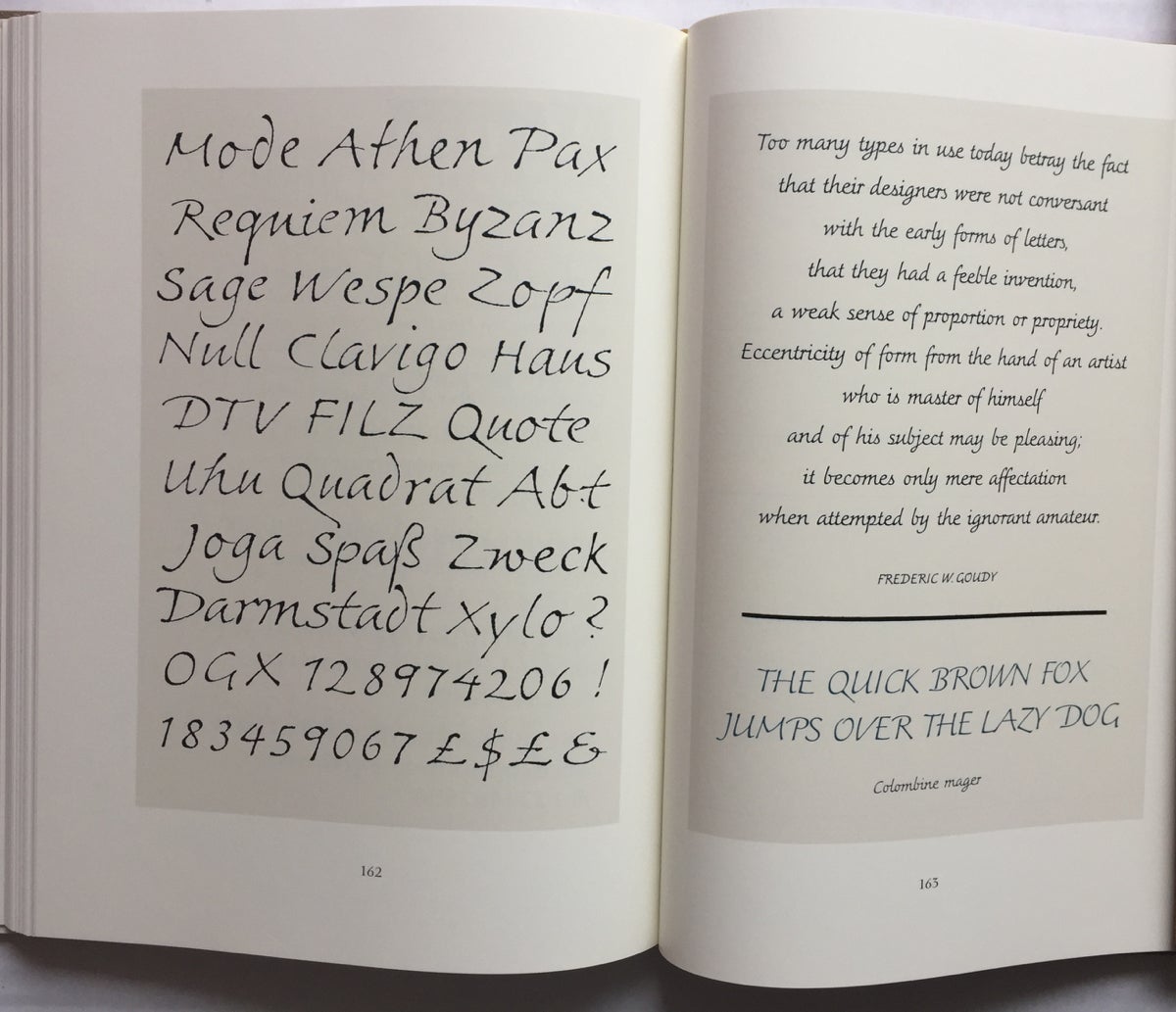 GUDRUN ZAPF VON HESSE. Bindings, Handwritten Books, Typefaces, Examples of Lettering and Drawings.