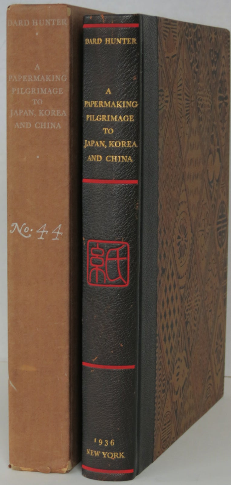 A PAPERMAKING PILGRIMAGE TO JAPAN, KOREA AND CHINA. Dard Hunter