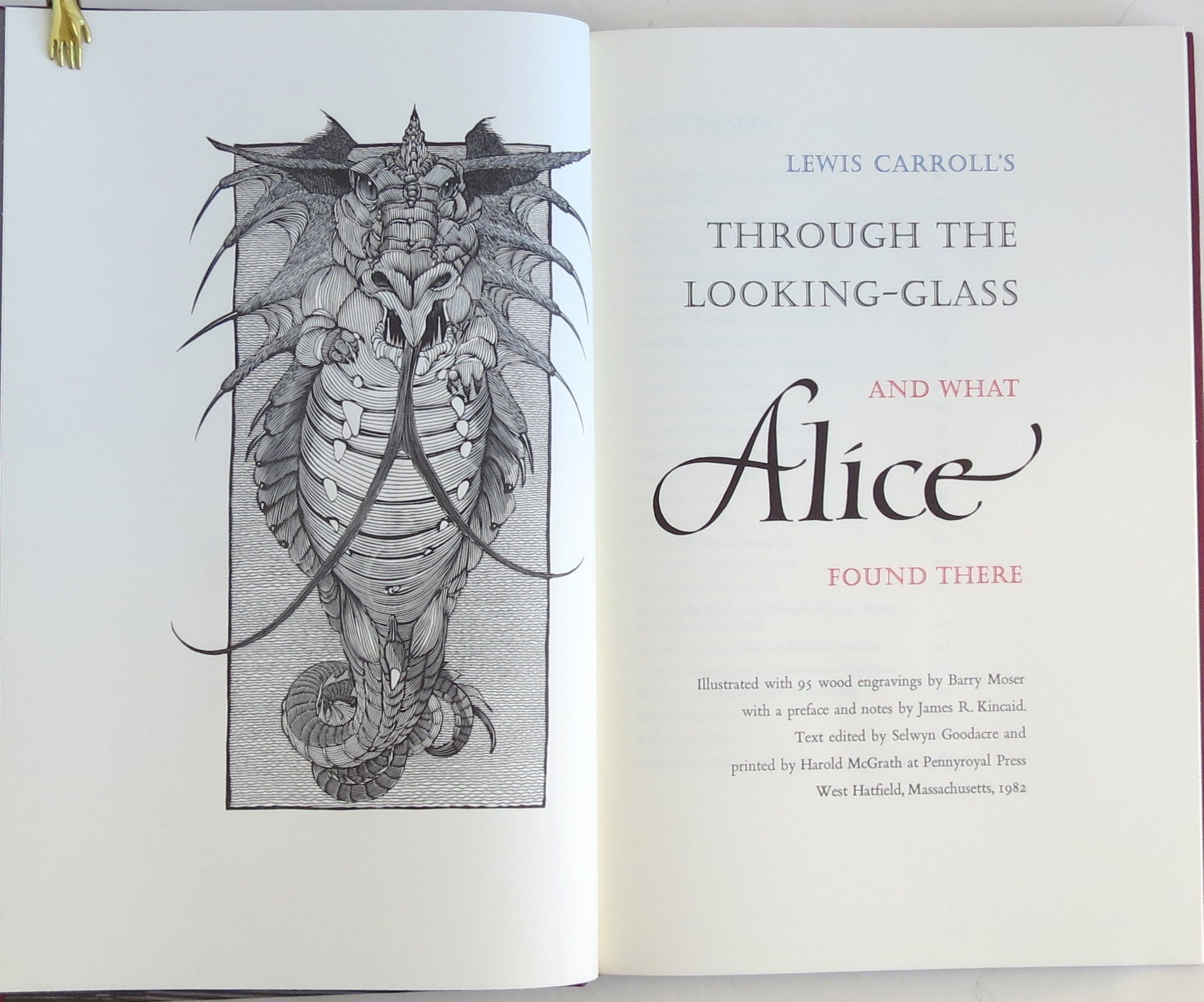 Through the Looking-Glass and What Alice Found There.