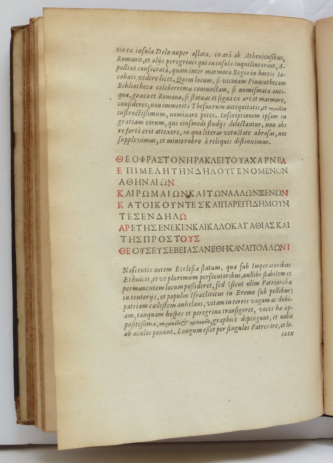 [Title in Greek] Clementis ad Corinthios Epistola Prior.