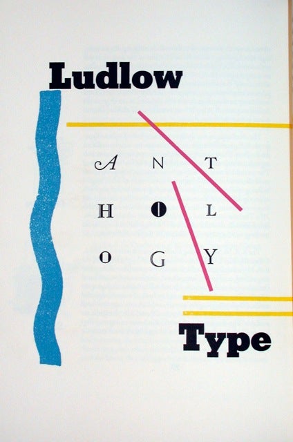A LUDLOW ANTHOLOGY. Steven Chayt, compilers Meryl